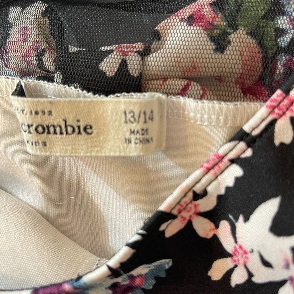 Abercrombie & Fitch Pink and White Sleeveless Sundress